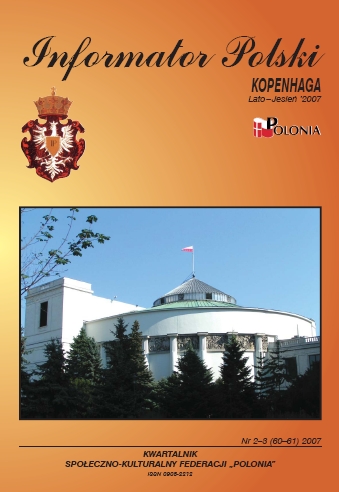 Nr. 2 - 3 (60 - 61) Lato - Jesień 2007
